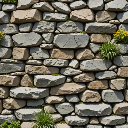 Как создать уникальную стену-скалу своими руками: вдохновляющий проект для дома и сада