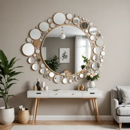 Искусство декора: как наклейки зеркало круглые и наклейки набор преобразят ваше пространство